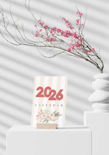 بطاقات تقويم 2026