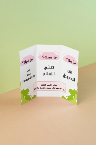 مطوية ما يجب علي المسلم معرفته _دراسات