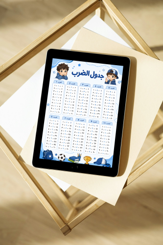 جدول الضرب أولاد