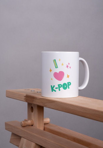 ملصق انا احب كي بوب