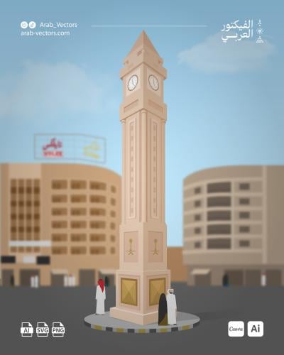 تصميم ساعة الصفاة