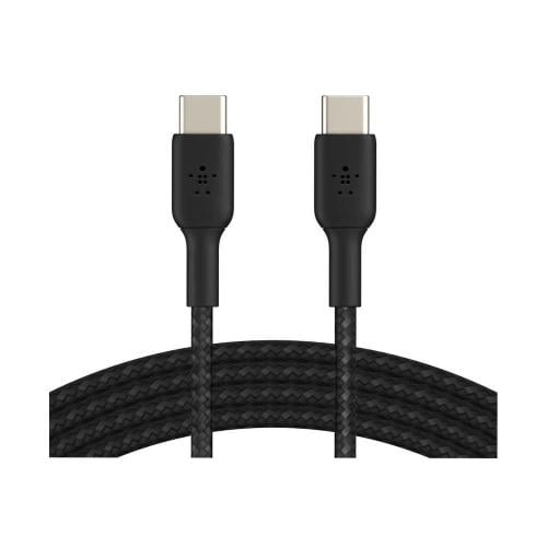 كيبل قماشي تايب سي اسود - BELKIN