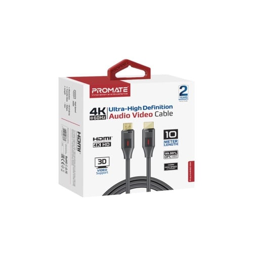 بروميت ProLink4K60-10M كابل HDMI 2.0، كابل رفيع بط...