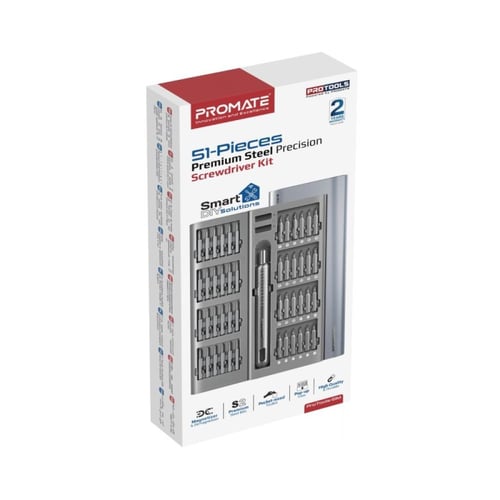 طقم مفكات 51 PROMATE PRO TOOLS-51M