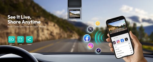 داش كام بوتسلاب G300H Plus كاميرا أمامية بدقة 4K و...