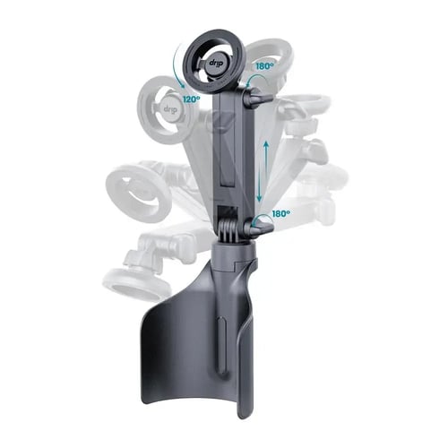 قاعدة دريب تثبيت الجوال في فتحة الكوب للسيارة قابل...