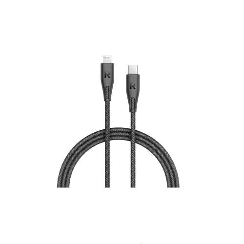 سلك قماشي راف باور من تايب سي إلى لايتنينق 1.2 متر...