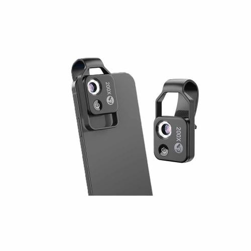 عدسة مجهر أبيكسل 200X مع ضوء LED (مع إصدار مرشح CP...