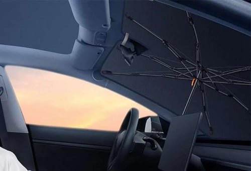 مظلة بيسوس كول رايد للحماية الشمسيه في الزجاج الام...