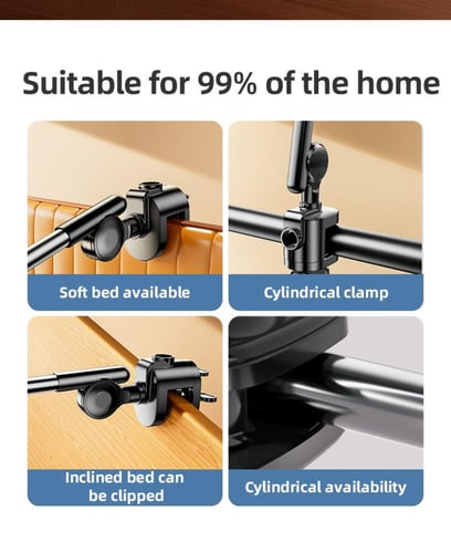 ستاند مكتبي للايباد حتى 13 انش يركب في اي رف او حا...