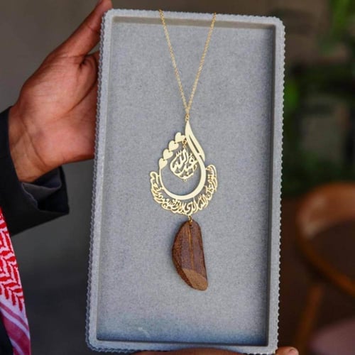 تعليقة سيارة قطرة مع كسرة العود