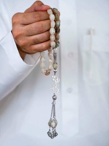 سبحه عقيق اصلي من ريفـان