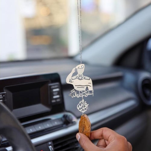 تعليقة سيارة عسكري مع كسرة العود