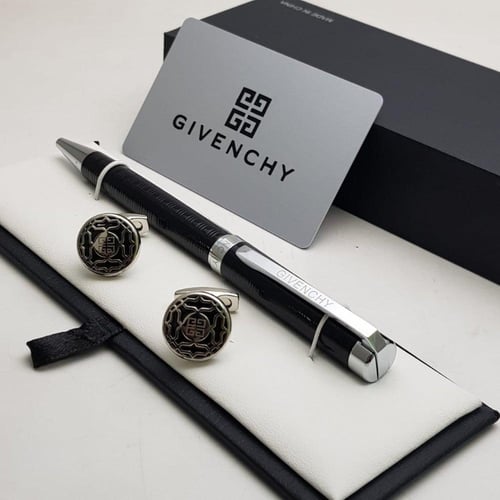 طقم قلم وكبك ماركة جيفنشي درجه اولى