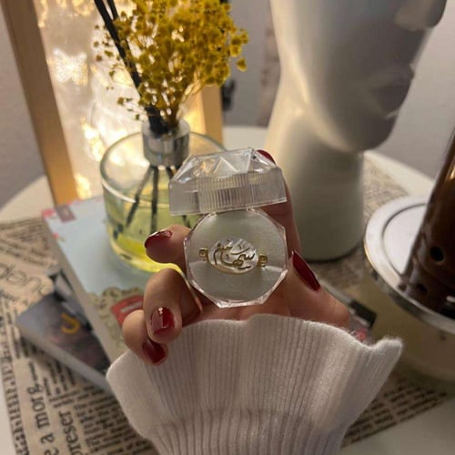 خاتم فضة نسائي بالاسم - من ريفان