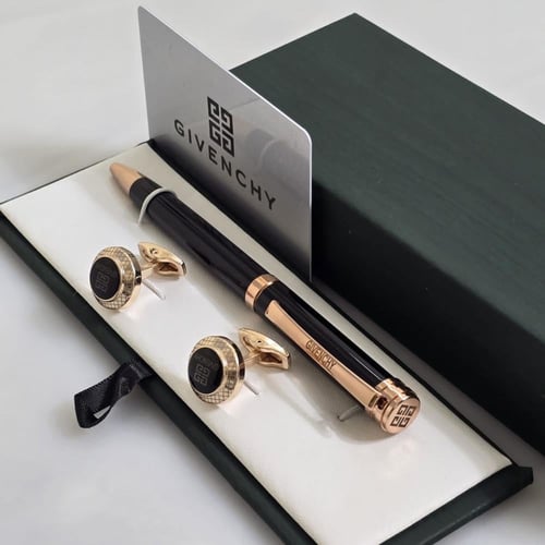 طقم قلم وكبك GIVENCHY