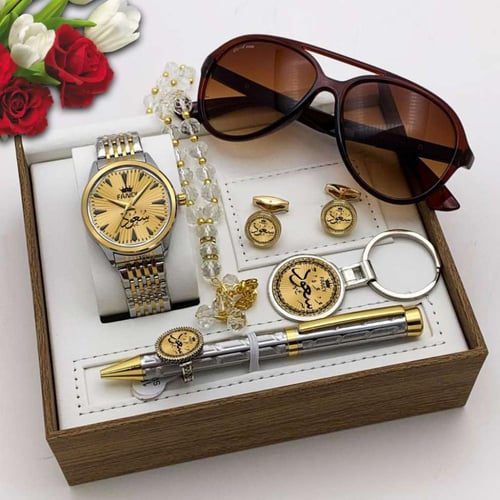 اطقم ساعات رجالي فخمة بالاسم