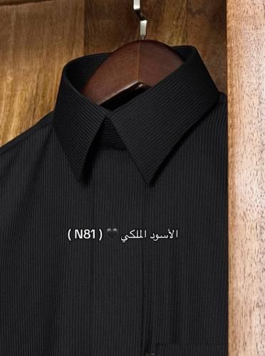 قماش شتوي رجالي اسود ملكي