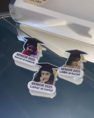 بروش تخرج اكريلك بالاسم وصوره