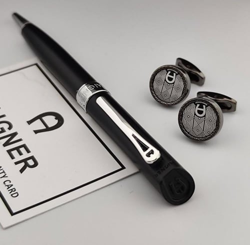 طقم قلم وكبك ماركة اقنر موديل جديد