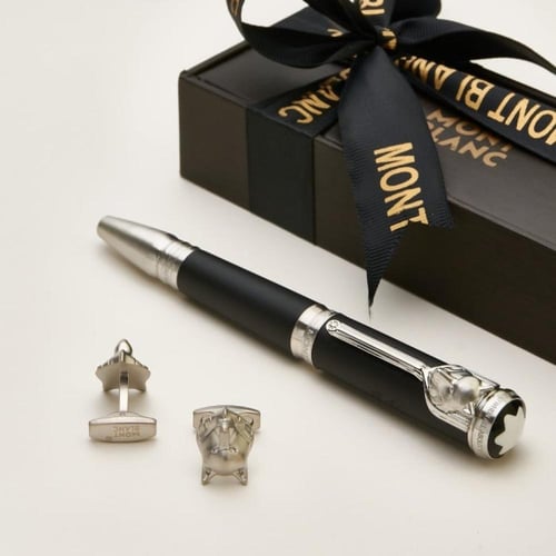 طقم رجالي قلم وكبك ماركه منت بلانك 2026