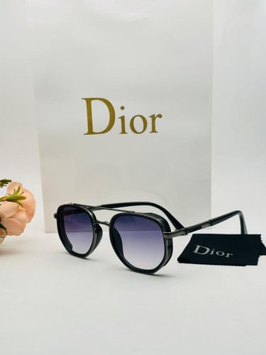 نظارات ديور شمسية رجالية مع إيطار