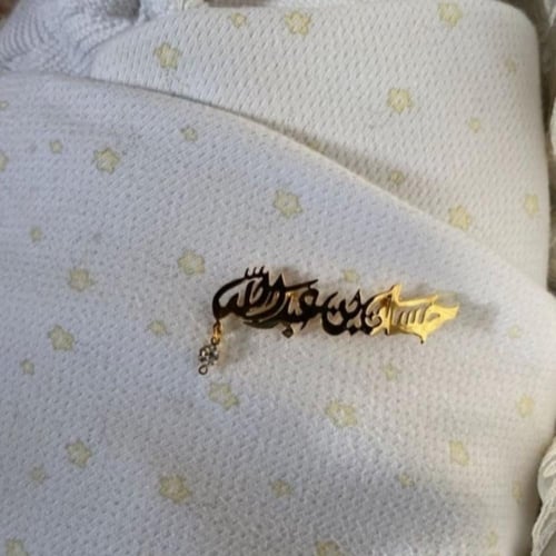 بروشات ناعمه بالاسم مع فص زركون