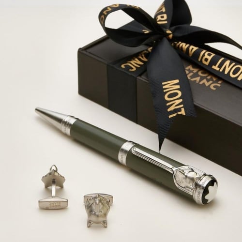 طقم رجالي قلم وكبك ماركه منت بلانك 2026