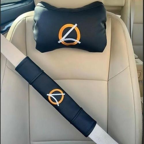 مسكه حزام الامان مع مخدت راس لسياره بشكل انيق