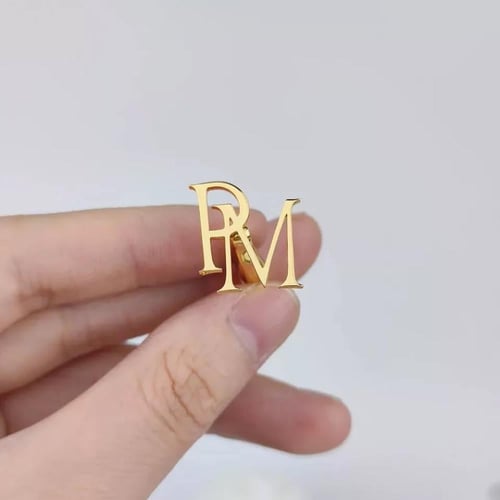 كبكات ثياب رجاليه بتصميم حرفين