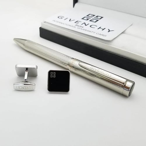 طقم قلم وكبك ماركة جيفنشي الإصدار الجديد