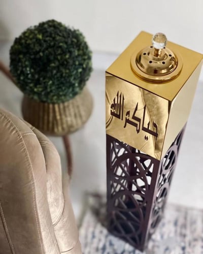 مباخر استقبال تصميم الاسماء حسب الطلب