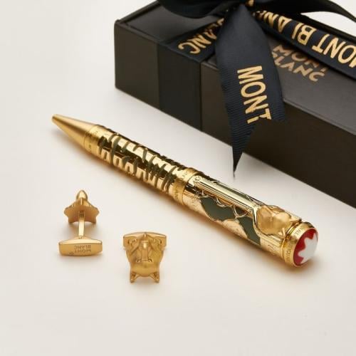 طقم رجالي قلم وكبك ماركه منت بلانك 2026