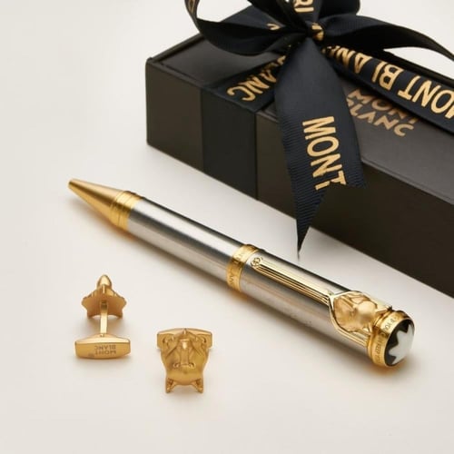 طقم رجالي قلم وكبك ماركه منت بلانك 2026