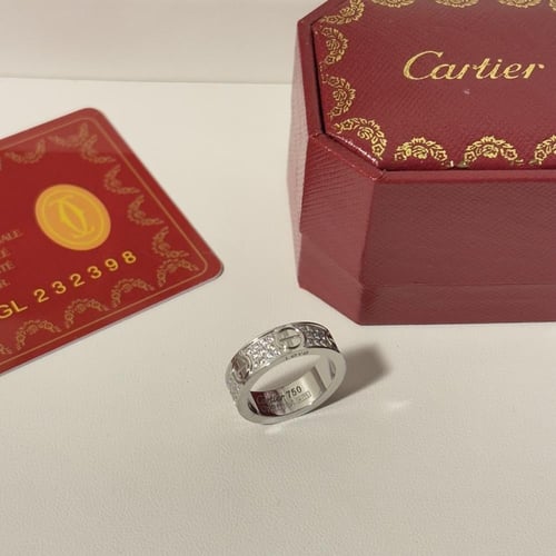 دبل نسائي ماركة كارتير لوقو زركون