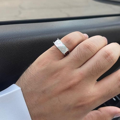 خواتم رجاليه ملكيه فضه خالص