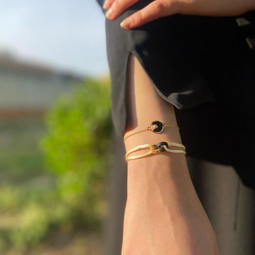 اسوارة كارتير نسائي تصميم دوائر