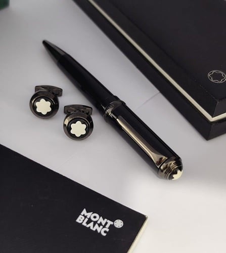 طقم قلم وكبك منت بلانك اصدار خاص 2026