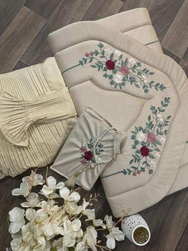 طقم سجادات مع شراشف صلاه