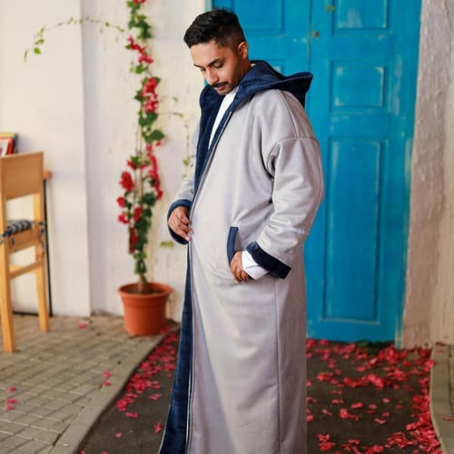 فروة شتوية رجالية مُبطنه بالفرو الناعم