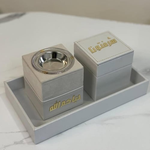 مباخر جلد بالاسم - متجر ريفان