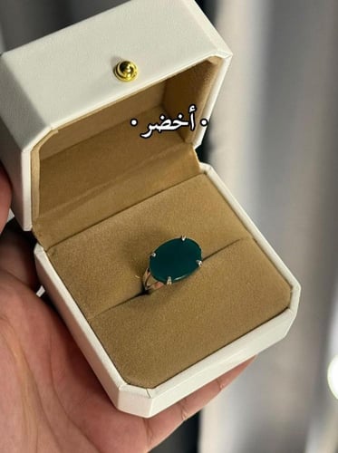 خواتم ملكيه رجاليه فضه خالص مع تغليف فاخر