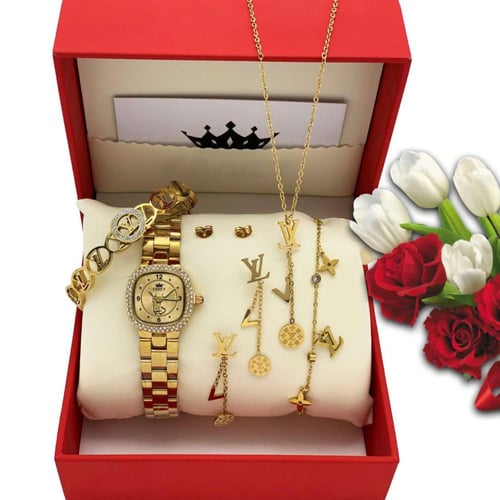 طقم ساعات نسائية هدايا فاخره