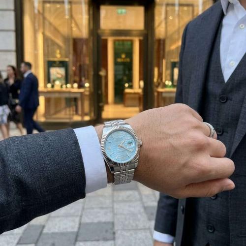 ساعات رجاليه ماركه رولكس اصدار جديد