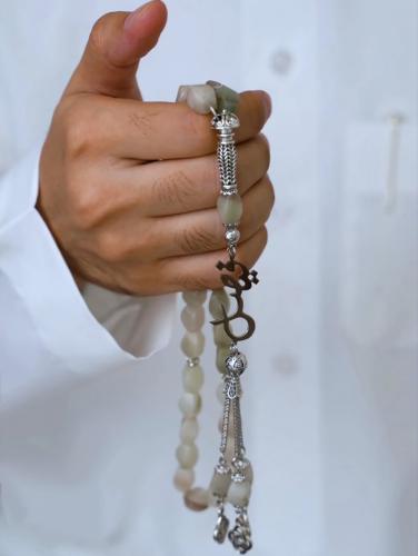 سبحه عقيق اصلي من ريفـان