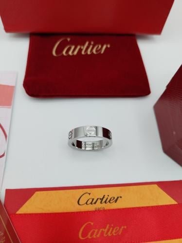 خاتم كارتير 4 فضي مع الملحقات