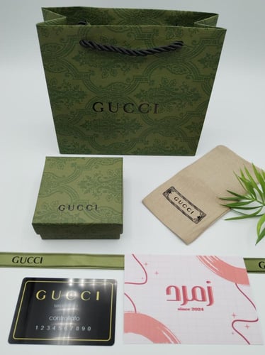 خاتم قوتشي ذهبي مع الملحقات