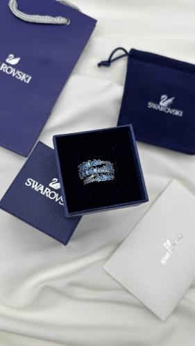 خاتم سوارفسكي الازرق