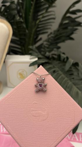 سلسال سوارفسكي فضي