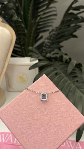 سلسال سوارفسكي الراقص ازرق